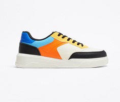 Кроссовки Zara With Topstitching, мультиколор