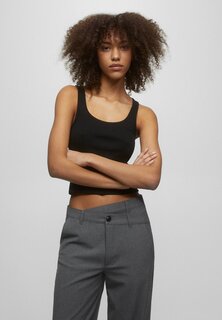 Топ PULL&amp;BEAR, черный