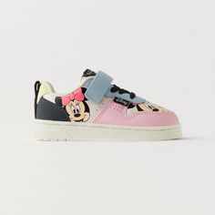 Кроссовки Zara Minnie Mouse Disney, розовый