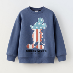 Свитшот Zara Mickey Mouse Disney, синий