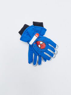 Толстые перчатки мальчика с лицензией Человека-паука LCW Accessories