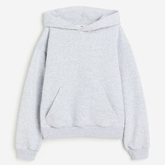 Толстовка H&amp;M Kids Oversized, светло-серый H&M