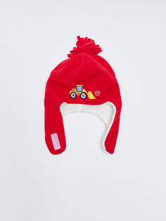 Снежная шапка для мальчика с вышивкой из флиса LCW Accessories