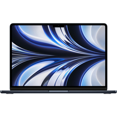 Ноутбук Apple MacBook Air 13.6&apos;&apos; M2 (2022), 16 Гб/256 Гб, Midnight, английская клавиатура