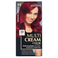 Joanna Краска для волос Multi Cream Color 35 Красная вишня