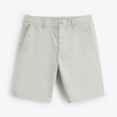 Шорты Zara Cotton Chino Bermuda, светлый