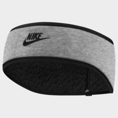Флисовая повязка на голову Nike Club, серый