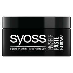 Syoss Паста для укладки волос Invisible Hair Styling Paste Medium Shine 100мл