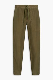Gael Lyocell, брюки из льна и хлопка на кулиске. FRESCOBOL CARIOCA, зеленый