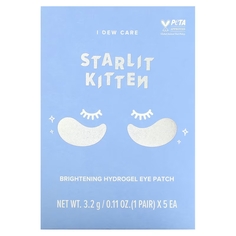 Патчи для глаз I Dew Care Starlit Kitten осветляющие гидрогелевые, 3,2 гр.