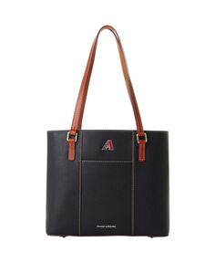 Женская сумка-шоппер Arizona Diamondbacks Pebble Lexington Dooney &amp; Bourke, черный