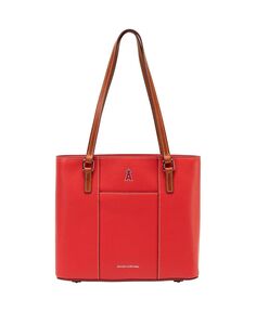 Женская сумка-шоппер Los Angeles Angels Pebble Lexington Dooney &amp; Bourke, красный