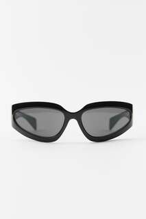 Солнцезащитные очки из смолы ZARA, черный