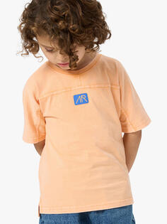 Детская футболка Angel &amp; Rocket Evan Acid Washed, оранжевая
