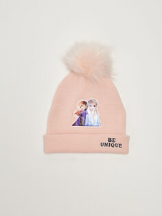 Трикотажная шапка Frozen Licensed с помпонами для девочек LCW Accessories