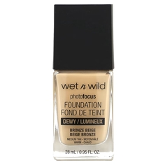 Тональный крем Wet n wild PhotoFocus Bronze Beige, 28 мл., бежевый