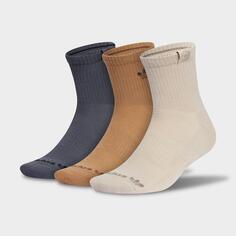 Носки средней длины adidas Originals Trefoil (3 пары), бежевый