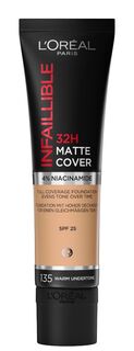L’Oréal Infaillible 32H Matt Cover Праймер для лица, 135 Radiant Vanilla/Warm Undertone L'Oreal