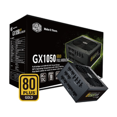 Блок питания Cooler Master GX1050 Gold, 1050 Вт, черный