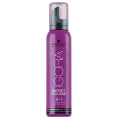 Schwarzkopf Professional Мусс-краска для волос Igora Expert Mousse 8-1 Светло-пепельный блонд 100мл