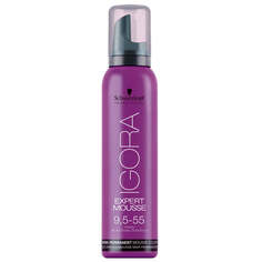 Schwarzkopf Professional Мусс-краска для волос Igora Expert Mousse 9.5-55 Мед 100мл