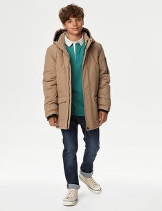 Парка Stormwear с капюшоном (6–16 лет) Marks &amp; Spencer