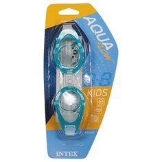 Очки для плавания Intex Aqua Flow Junior, прозрачный