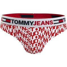 Трусы Tommy Jeans Brazilian Print UW0UW03556, красный