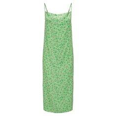 Платье миди Only Jane Sleeveless, зеленый
