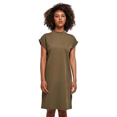 Короткое платье Build Your Brand Extended Short Sleeve, зеленый