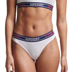 Низ бикини Superdry Multi Logo NH, белый