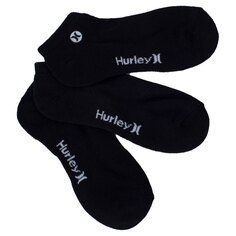 Носки Hurley H2O Dri Long 3 шт, черный