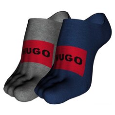 Носки HUGO Low Cut Label Color Long 2 шт, разноцветный