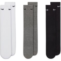 Носки Nike Everyday Cushioned Crew 3 Pairs, черный