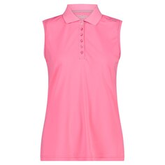 Рубашка поло CMP 3T59776 Sleeveless, розовый