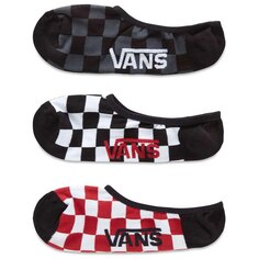 Носки Vans Classic Super No Show 3 шт, черный