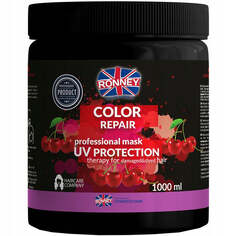 Ronney Color Repair Professional Mask UV Protection Маска для защиты цвета с экстрактом вишни 1000мл