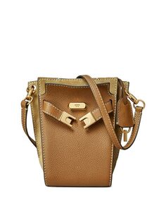 Миниатюрная сумка-мешок Lee Radziwill с двумя карманами Tory Burch