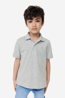 Хлопковая футболка-поло из пике H&amp;M H&M