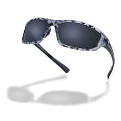 Солнцезащитные очки Higher State Full Frame Wrap Run, серый