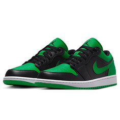 Кроссовки мужские Nike AJ1 Joe Air Jordan 1 баскетбольные, черный / зеленый