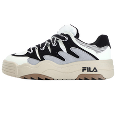 Кроссовки спортивные женские Fila Rosetta на толстой подошве, черный / серый / белый