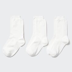Носки (три пары) Uniqlo, белый