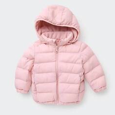 Куртка легкая для малышей Uniqlo Washable Zipped, розовый