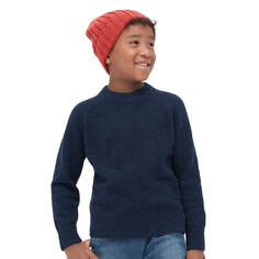 Джемпер Uniqlo Kids Souffle, темно-синий