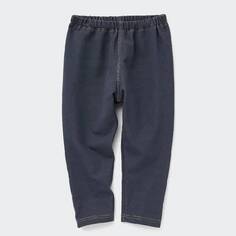 Легинсы для малышей Uniqlo Toddler Denim-Like Relaxed, черный