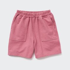 Шорты Uniqlo Toddler Twill Dry Easy, розовый