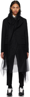 Черный многослойный пиджак Black Comme des Garçons
