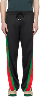 Черные легкие спортивные брюки для бега Gucci
