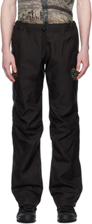 Черные брюки с обратным сварным швом Olly Shinder